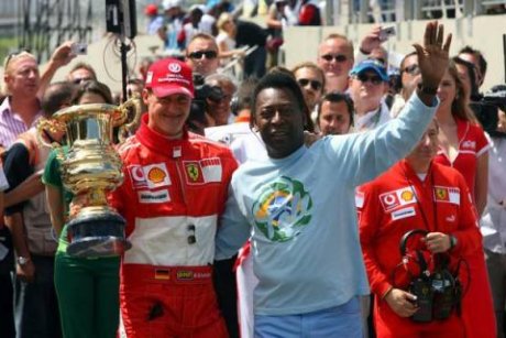 Schumi en Pele